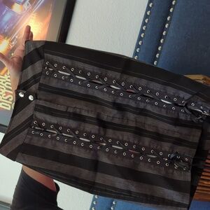 Vintage Y2K pencil goth punk skirt